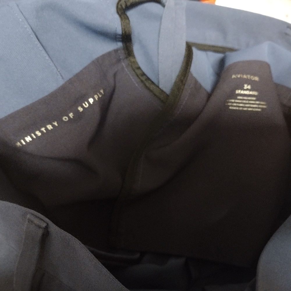 Ministry Of Supply Aviator Blue Shorts - Picture 6 of 6